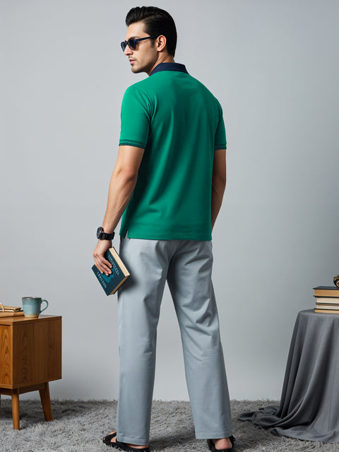 Adro Polo T Shirt for Men | Plain Polo T-shirt | 100% Cotton Polo Tshirt | Regular Fit Polo| Available in Plus Size Polo