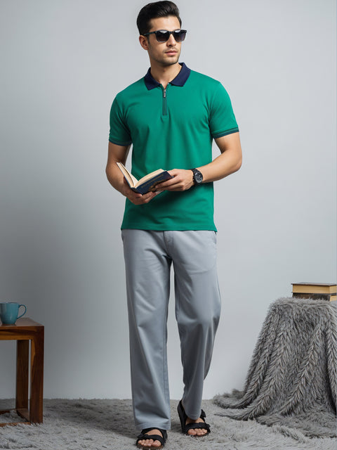 Adro Polo T Shirt for Men | Plain Polo T-shirt | 100% Cotton Polo Tshirt | Regular Fit Polo| Available in Plus Size Polo