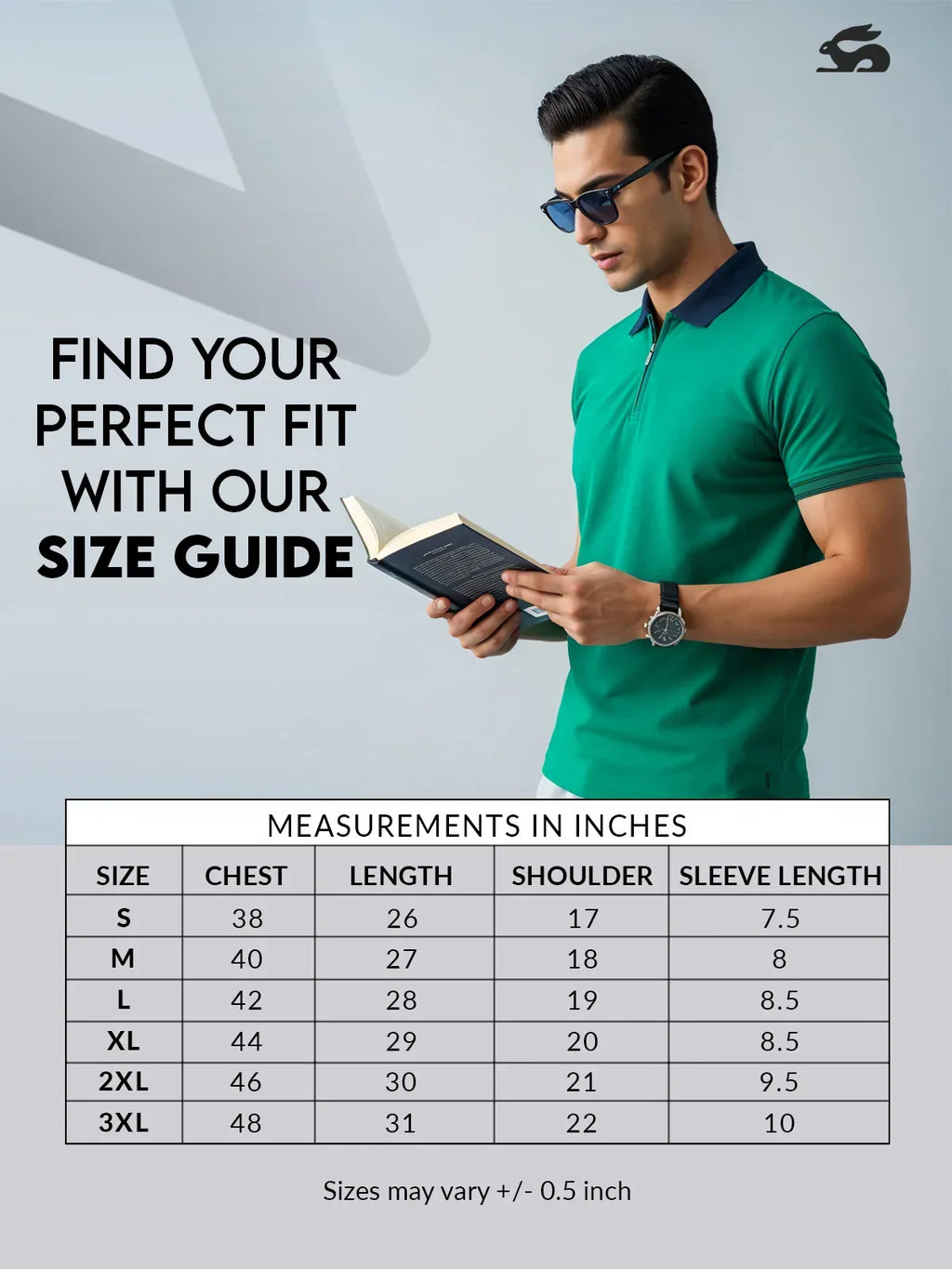 Adro Men’s Polo Shirt | Soft Cotton Blend | Trendy Casual Look