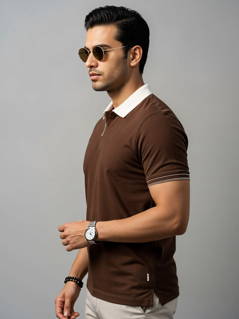 Adro Polo T Shirt for Men | Plain Polo T-shirt | 100% Cotton Polo Tshirt | Regular Fit Polo| Available in Plus Size Polo