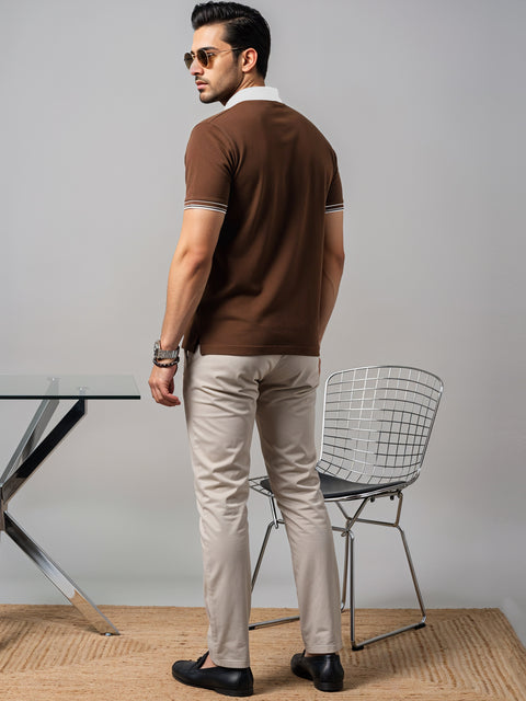 Adro Polo T Shirt for Men | Plain Polo T-shirt | 100% Cotton Polo Tshirt | Regular Fit Polo| Available in Plus Size Polo