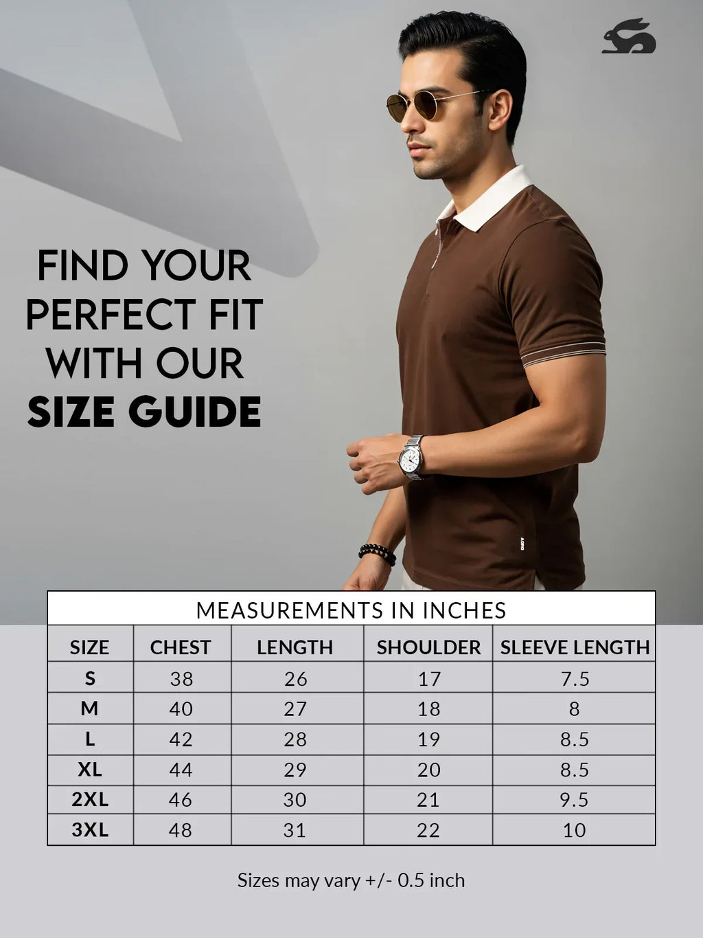 Adro Men’s Polo Shirt | Soft Cotton Blend | Trendy Casual Look