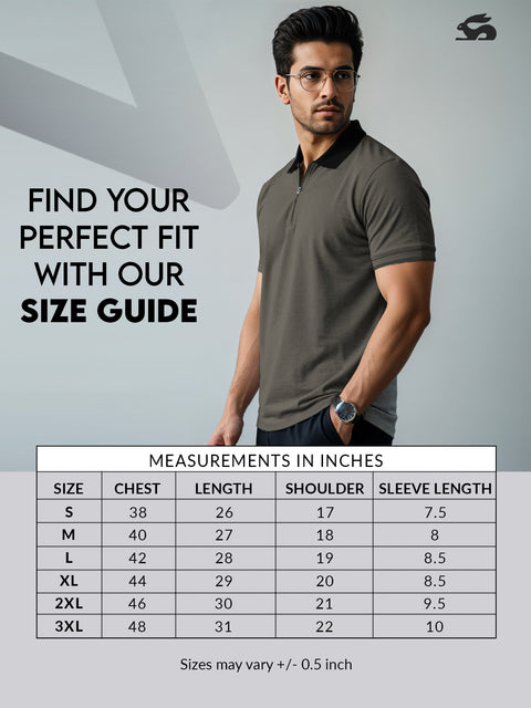 Adro Polo T Shirt for Men | Plain Polo T-shirt | 100% Cotton Polo Tshirt | Regular Fit Polo| Available in Plus Size Polo