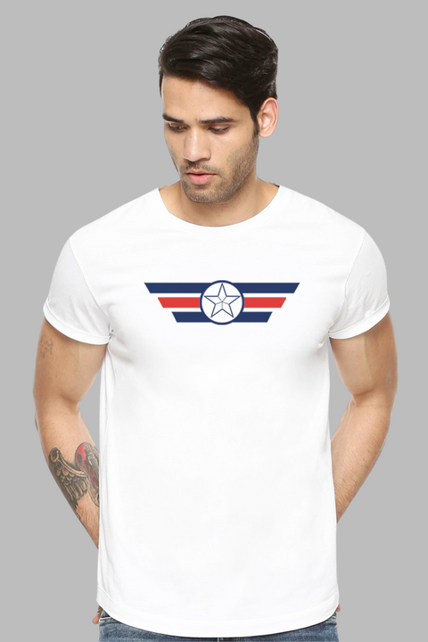ADRO Captain America Mens Printed T-Shirts