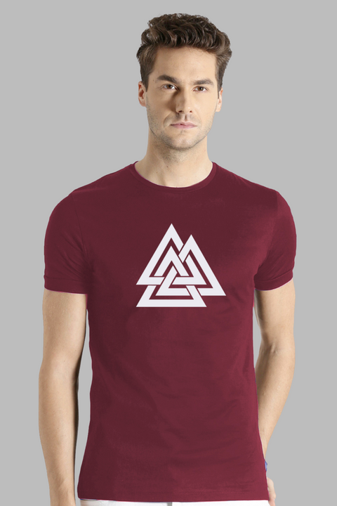 ADRO Triangle Mens Printed T-Shirt