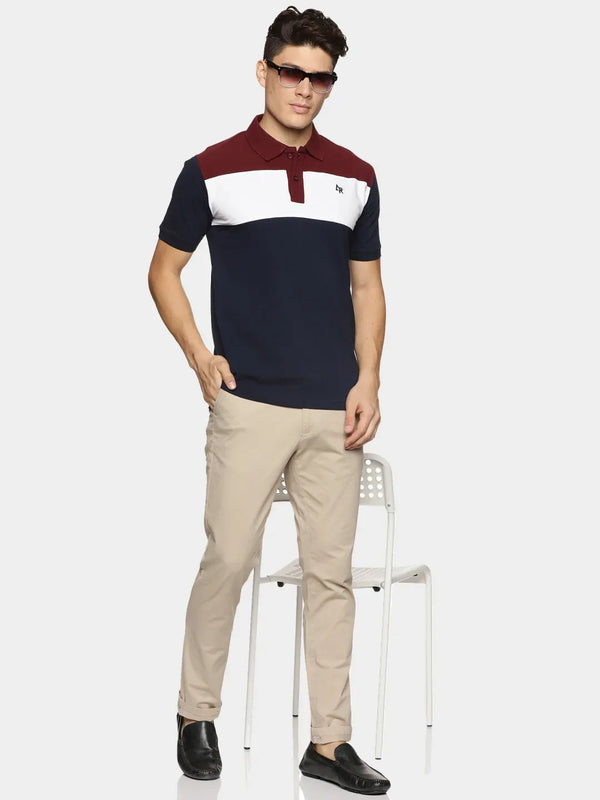 Adro Men’s Polo Shirt | Soft Cotton Blend | Trendy Casual Look