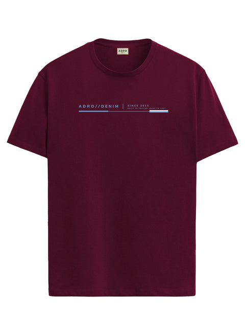 ADRO Mens Printed T-Shirt| Cotton Printed Tshirt for men| Regular Fit Casual T-Shirts | Premium Summer Tshirts