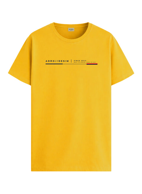 ADRO Mens Printed T-Shirt| Cotton Printed Tshirt for men| Regular Fit Casual T-Shirts | Premium Summer Tshirts