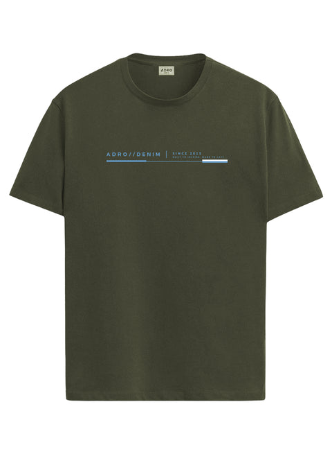 ADRO Mens Printed T-Shirt| Cotton Printed Tshirt for men| Regular Fit Casual T-Shirts | Premium Summer Tshirts