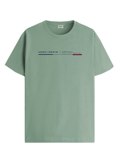 ADRO Mens Printed T-Shirt| Cotton Printed Tshirt for men| Regular Fit Casual T-Shirts | Premium Summer Tshirts