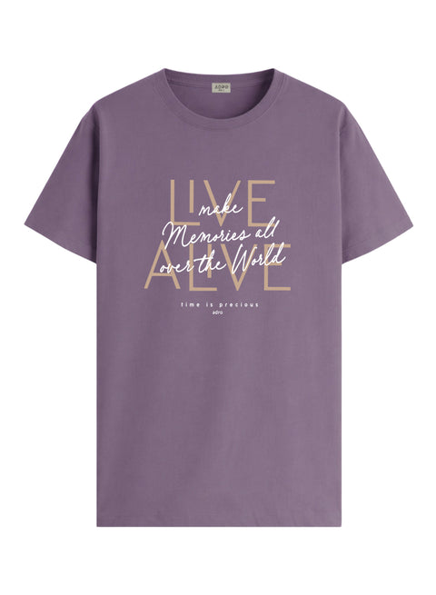ADRO Printed Tshirt for Men | Cotton Printed T-shirt | Regular Fit Casual Mens T-Shirts | Premium Summer Tshirts