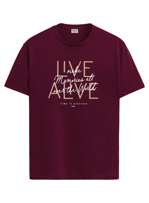 ADRO Printed Tshirt for Men | Cotton Printed T-shirt | Regular Fit Casual Mens T-Shirts | Premium Summer Tshirts