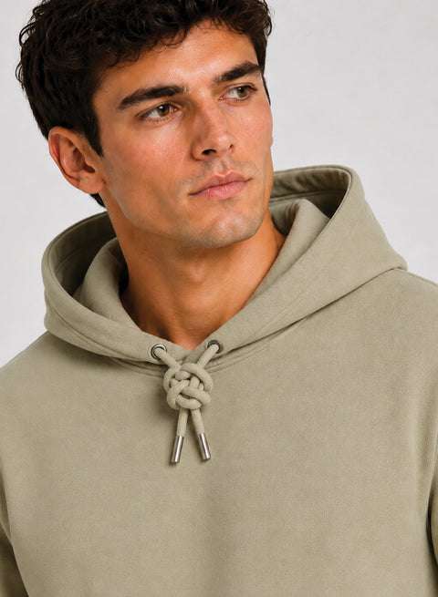 ADRO Hoodie for men | 300 GSM Cotton Fleece Warm & Soft Fabric | Mens Hoodies | Casual Sweatshirt for Winter, Travel & Collage | Regular Fit Hooded Pullover | Sand Beige