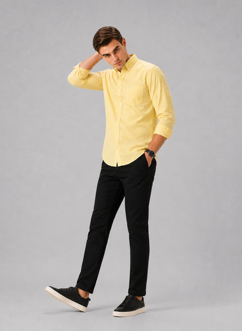 ADRO Premium Oxford Cotton Casual Shirt – Buttercream
