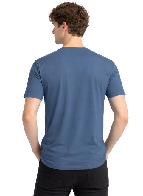 Adro Mens American Rider Printed T-Shirt | 100% Cotton T shirt for Bikers | Stylish Casual Tee Summer Regular Fit Biker Tshirt