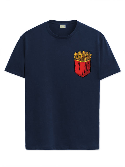 Adro Tshirt for Men | Printed T shirt for men | 100% Cotton Tshirt | Graphic Printed T-shirt | Chest Printed Tshirt | Unisex Tshirt | T-shirts