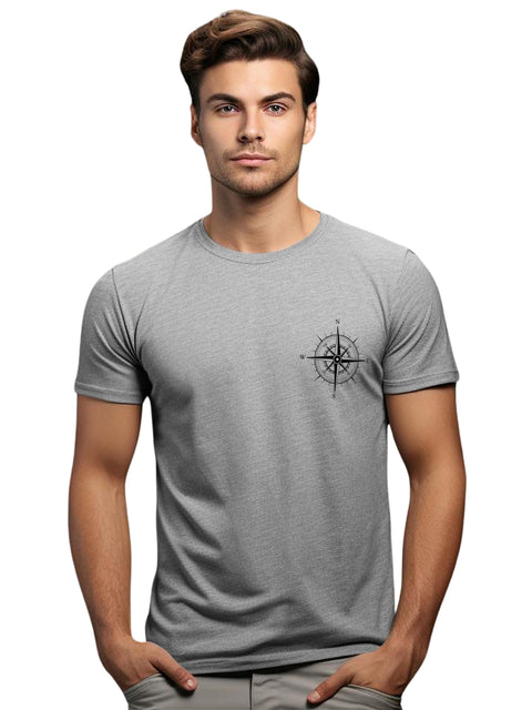 Adro Tshirt for Men | Printed T shirt for men | 100% Cotton Tshirt | Graphic Printed T-shirt | Chest Printed Tshirt | Unisex Tshirt | T-shirts men