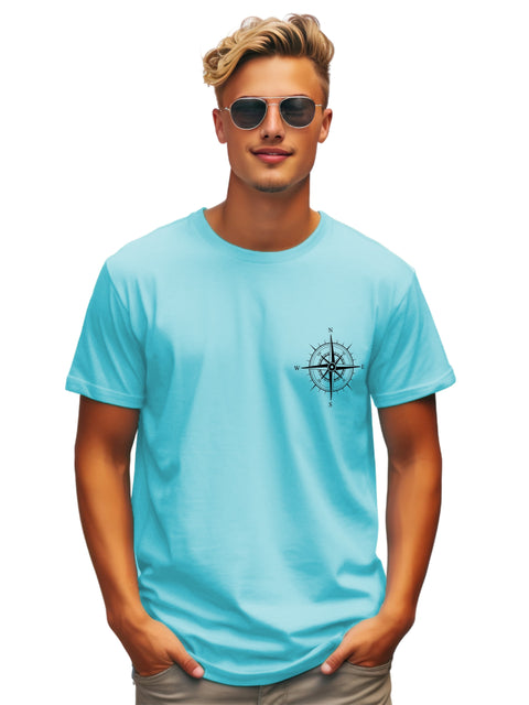 Adro Tshirt for Men | Printed T shirt for men | 100% Cotton Tshirt | Graphic Printed T-shirt | Chest Printed Tshirt | Unisex Tshirt | T-shirts men