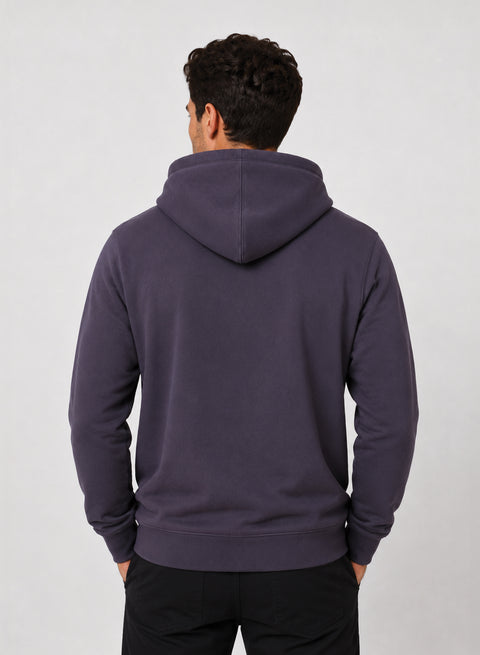 ADRO Hoodie for men | 300 GSM Cotton Fleece Warm & Soft Fabric | Mens Hoodies | Casual Sweatshirt for Winter, Travel & Collage | Regular Fit Hooded Pullover | Gunmetal Grey