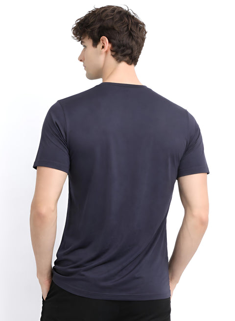 Adro Mens American Rider Printed T-Shirt | 100% Cotton T shirt for Bikers | Stylish Casual Tee Summer Regular Fit Biker Tshirt