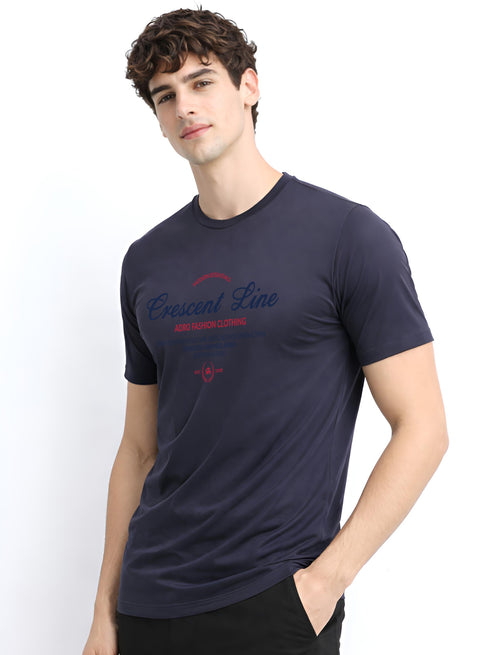 Adro Mens Graphic Printed 100% Cotton T-Shirt | Regular Fit | Printed T-Shirts for Men | Summer Stylish Mens Printed T shirt