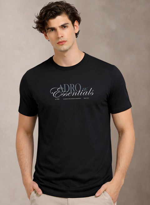 Men’s Cotton T-Shirt Combo Pack of 3 | Regular Fit | ADRO Basics