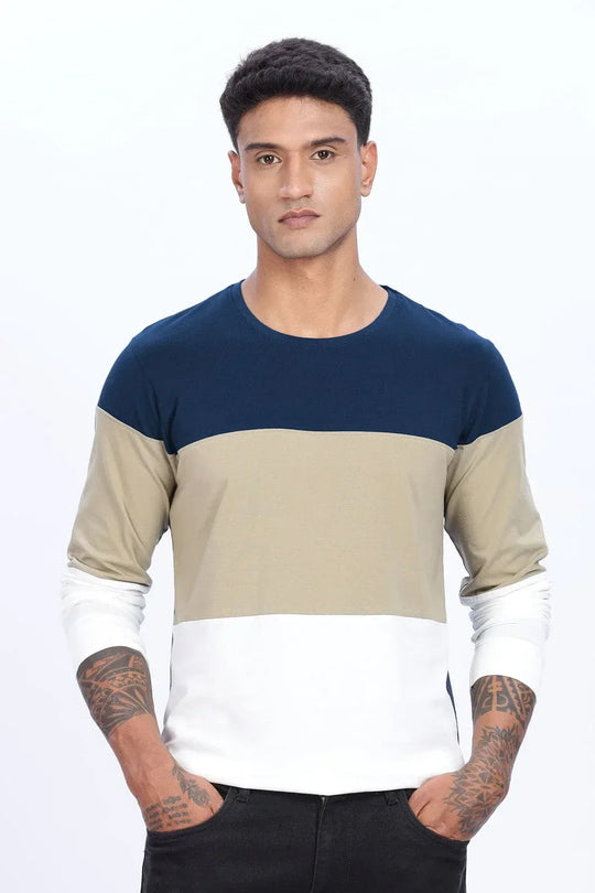 Adro Men’s Full Sleeve T-Shirt | Soft Cotton | Casual Streetwear
