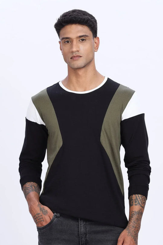 Adro Men’s Full Sleeve T-Shirt | Soft Cotton | Casual Streetwear