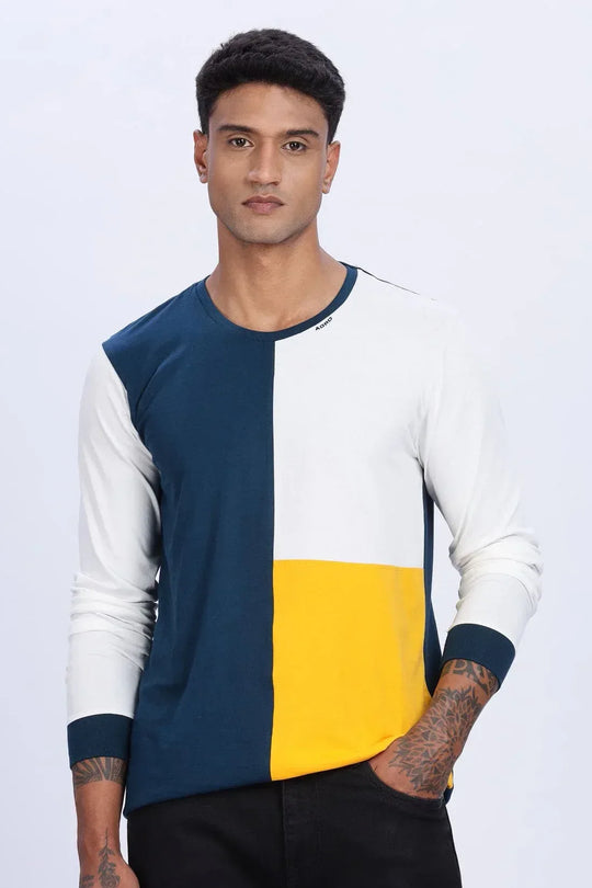 Adro Men’s Full Sleeve T-Shirt | Soft Cotton | Casual Streetwear