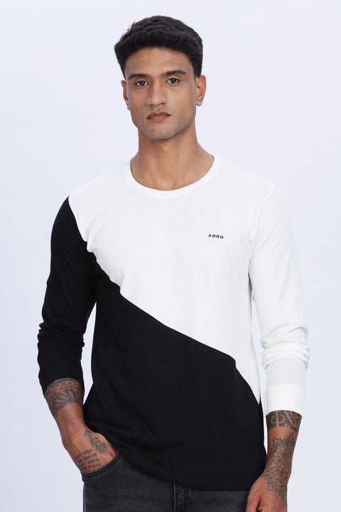 Adro Men Full Sleeve T-Shirt | Premium Cotton Tshirt for Men|Casual Fashion Relaxed Fit Full Sleeve Round neck Tshirt