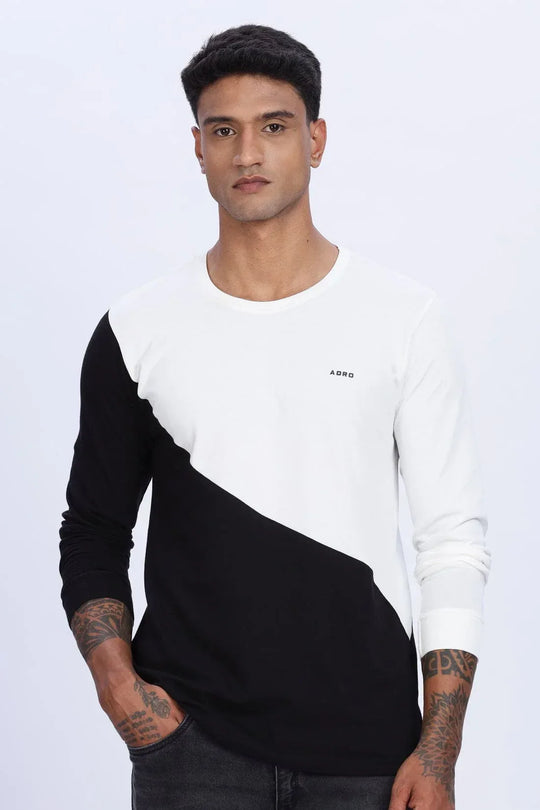 Adro Men’s Full Sleeve T-Shirt | Soft Cotton | Casual Streetwear