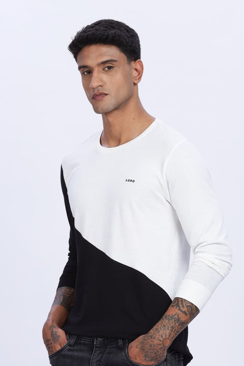 Adro Men Full Sleeve T-Shirt | Premium Cotton Tshirt for Men|Casual Fashion Relaxed Fit Full Sleeve Round neck Tshirt