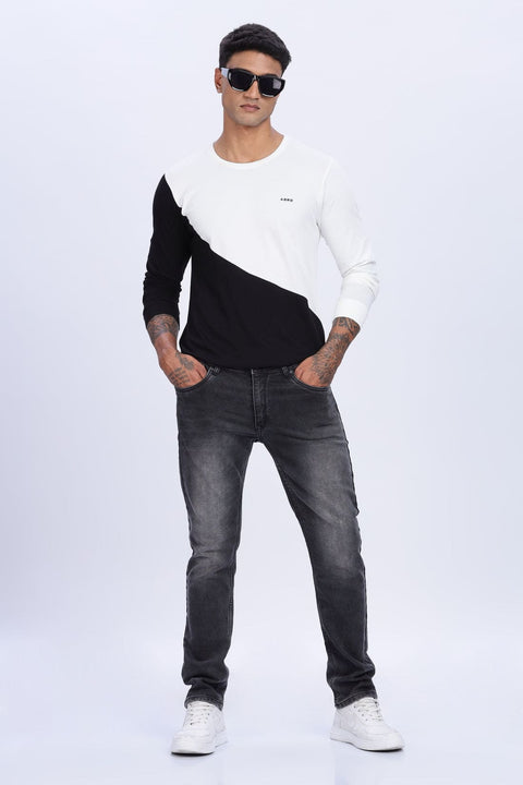 Adro Men Full Sleeve T-Shirt | Premium Cotton Tshirt for Men|Casual Fashion Relaxed Fit Full Sleeve Round neck Tshirt