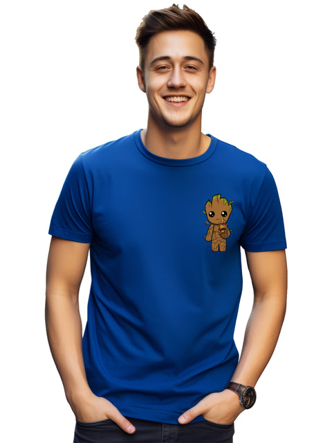 Adro Tshirt for Men | Anime T shirt for men | Graphic Printed T-shirt | Chest Printed Tshirt | Groot Anime Tshirt | T-shirts