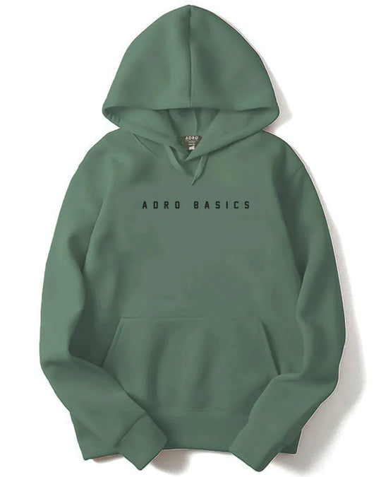 Adro Men’s Graphic Hoodie | Skin Friendly Print | Cozy Fleece Fabric