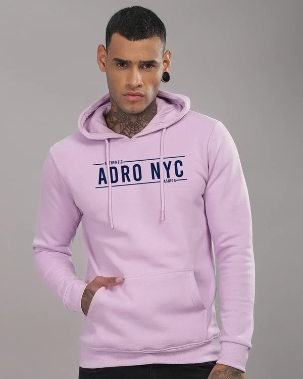 Adro Men’s Graphic Hoodie | Skin Friendly Print | Cozy Fleece Fabric