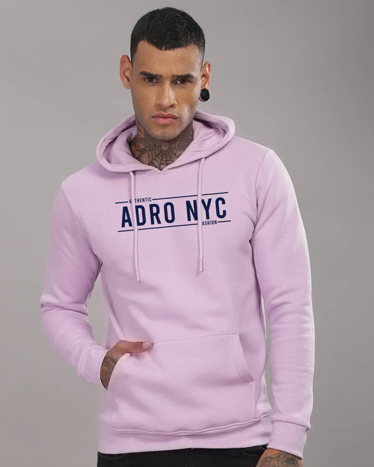 Adro Men’s Graphic Hoodie | Skin Friendly Print | Cozy Fleece Fabric