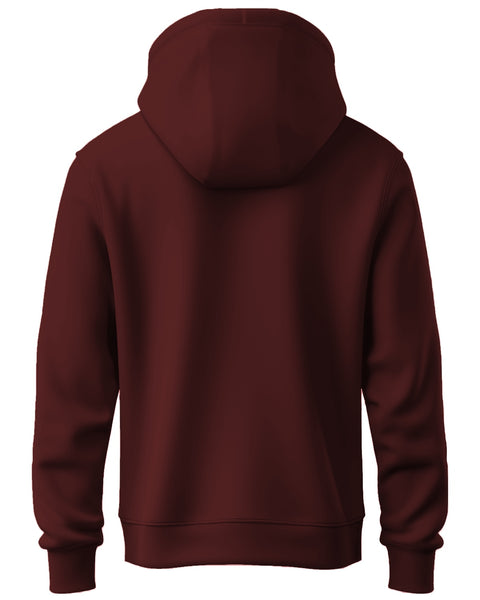 ADRO Men's Regular Fit Graphic Printed Hoodie | 320 GSM 85% Cotton 15% Polyester Fleece | Regular Fit Hoodie | Winter Casual Streetwear