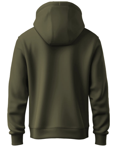 ADRO Men's Regular Fit Graphic Printed Hoodie | 320 GSM 85% Cotton 15% Polyester Fleece | Regular Fit Hoodie | Winter Casual Streetwear