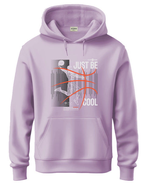ADRO Men's Regular Fit Graphic Printed Hoodie | 320 GSM 85% Cotton 15% Polyester Fleece | Regular Fit Hoodie | Winter Casual Streetwear