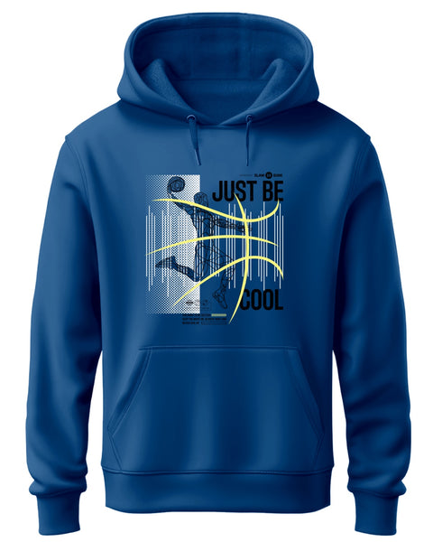 ADRO Men's Regular Fit Graphic Printed Hoodie | 320 GSM 85% Cotton 15% Polyester Fleece | Regular Fit Hoodie | Winter Casual Streetwear