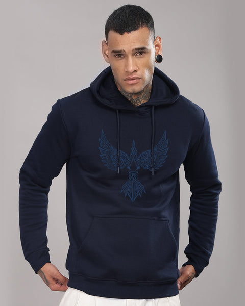 Adro Hoodies for Men | Printed hoodie for Men | Cotton Hoodie | Mens Hoodies | Sweatshirt for men | Hooded Hoodie