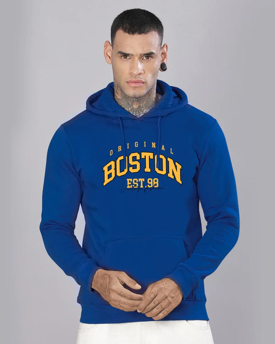 Adro Men’s Graphic Hoodie | Skin Friendly Print | Cozy Fleece Fabric