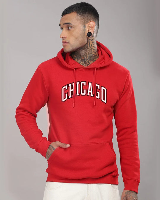 Adro Men’s Graphic Hoodie | Skin Friendly Print | Cozy Fleece Fabric