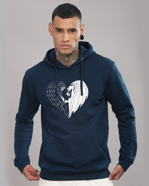 Adro Hoodies for Men Printed hoodie for Men Cotton Hoodie Mens Hoodies Sweatshirt for men Hooded Hoodie