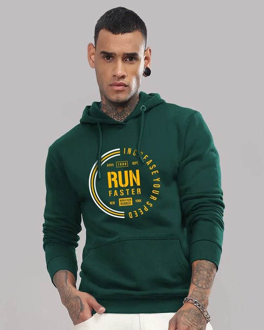Adro Men’s Graphic Hoodie | Skin Friendly Print | Cozy Fleece Fabric