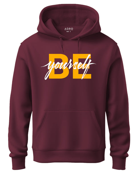 Adro Men’s Graphic Hoodie | Skin Friendly Print | Cozy Fleece Fabric