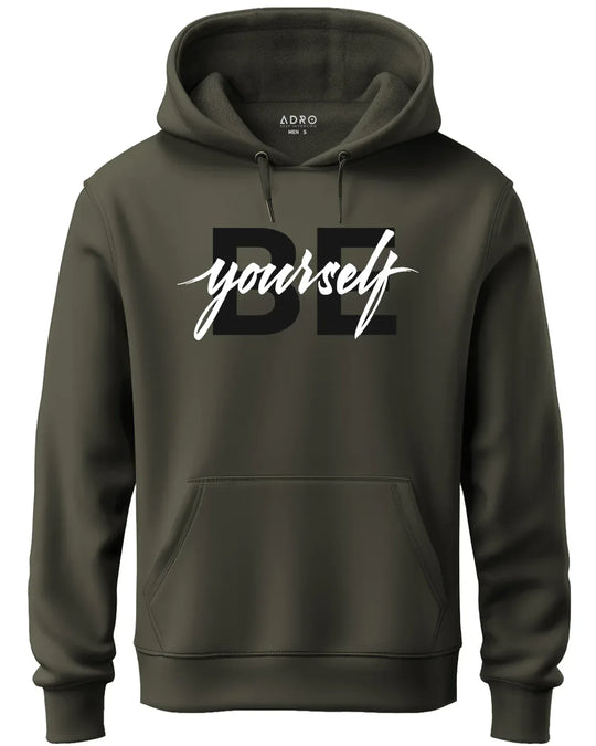 Adro Men’s Graphic Hoodie | Skin Friendly Print | Cozy Fleece Fabric
