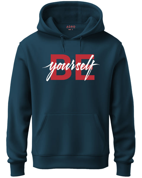 Adro Men’s Graphic Hoodie | Skin Friendly Print | Cozy Fleece Fabric