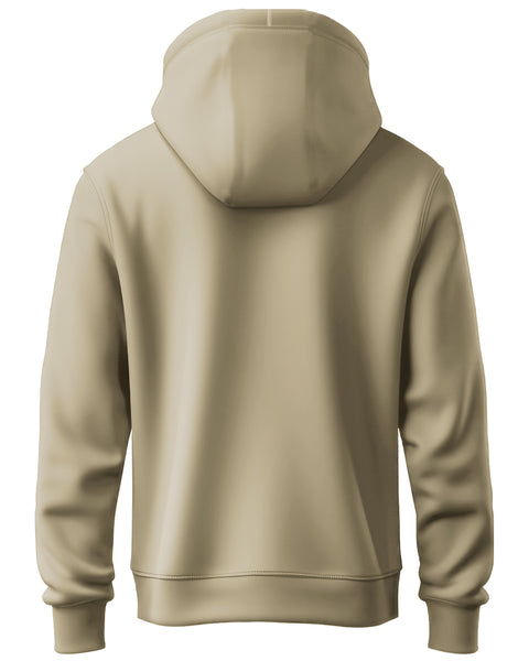 ADRO Men's Classic Graphic Pullover Hoodie | 320 GSM Cotton Fleece | Regular Fit Hoodie | Winter Casual Streetwear